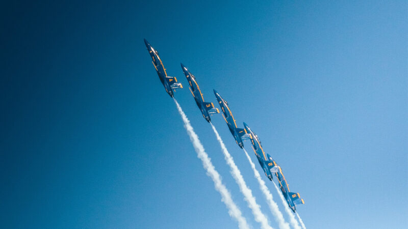 061923airshow jets soaring at air show