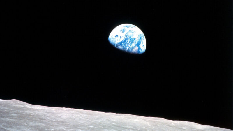 NASA-moon-earth NASA's view of earth from the moon