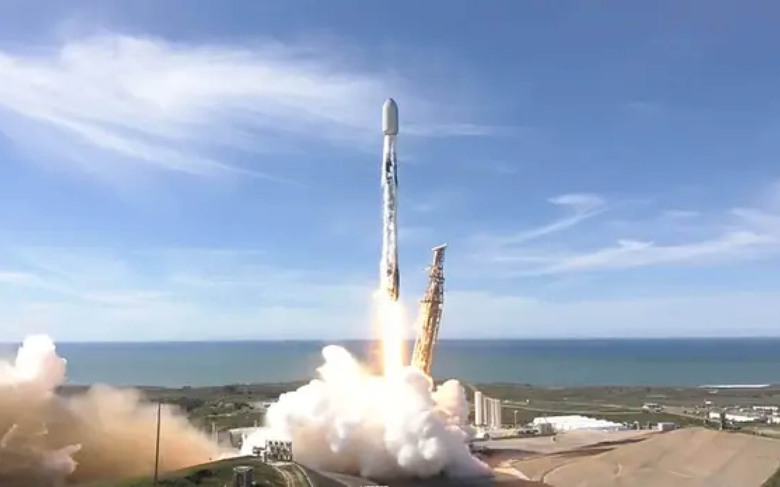 Ubotica SpaceX rocket launching